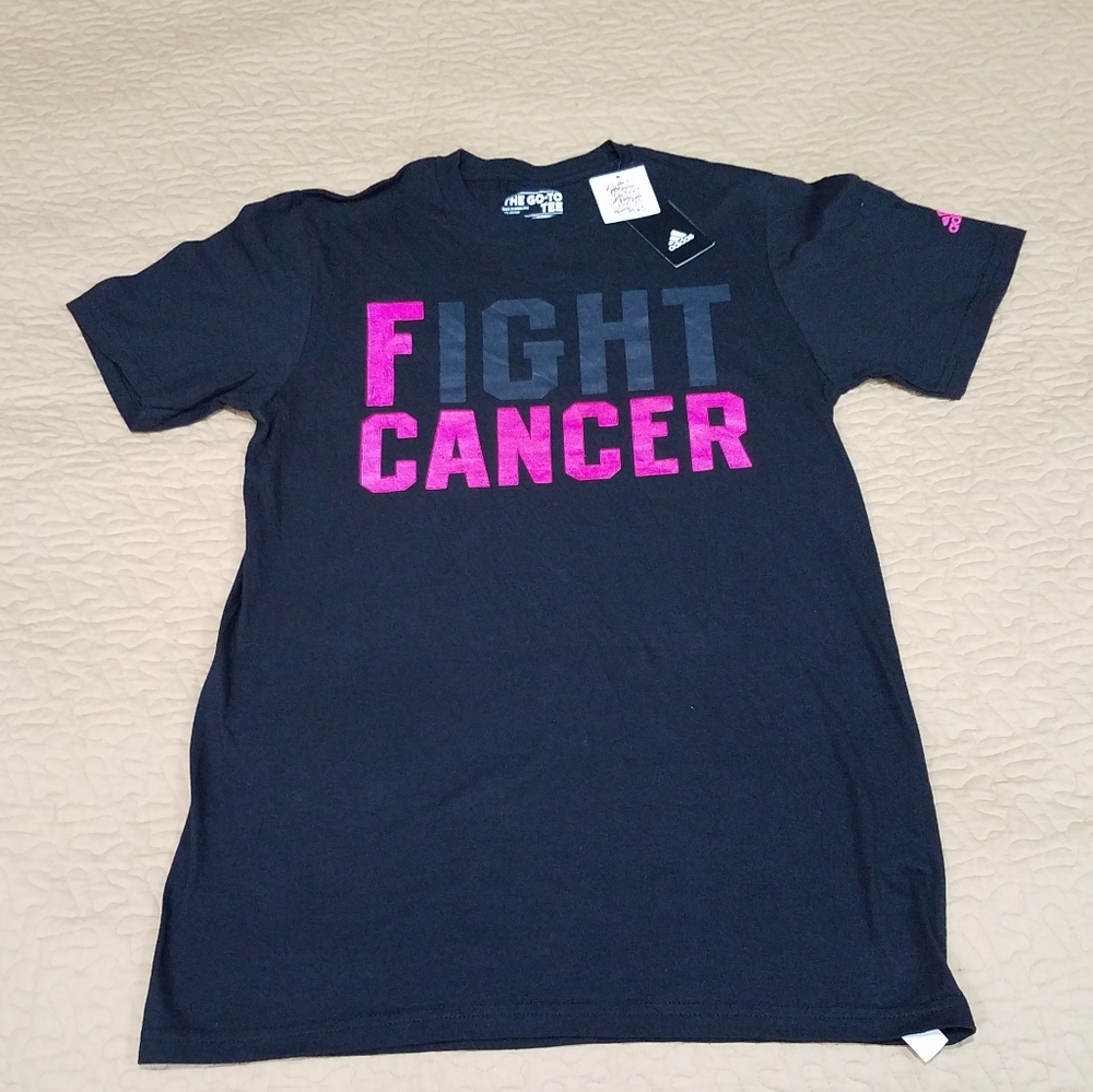 Adidas F Cancer T shirt Size S